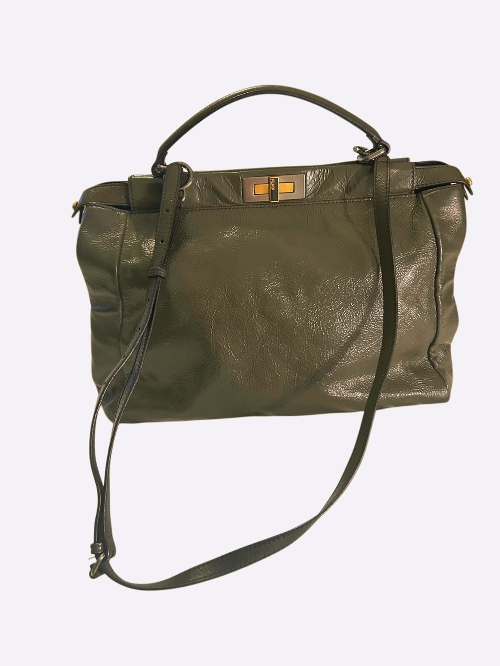 Fendi Large Peekaboo Iconic Satchel bag - Picture 4 of 11